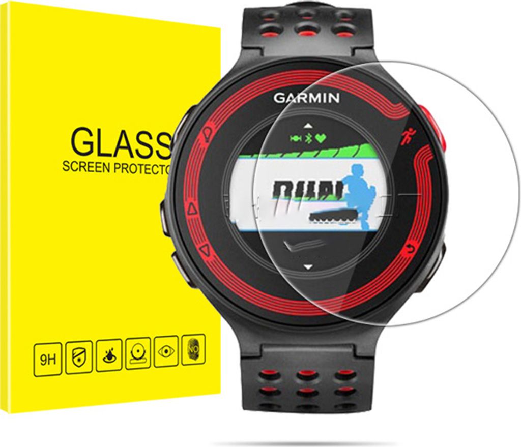 INF Garmin Forerunner 220 Displayschutzfolie, 2er-Pack gehärtetes Glas