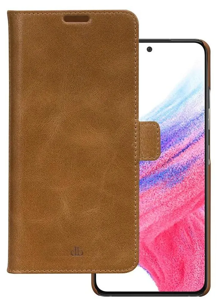 Protection Intégrale Samsung Galaxy A53 Étui Portefeuille Lynge Beige