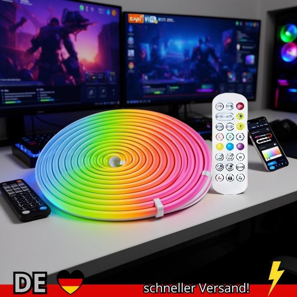 RGB LED Streifen USB 5V WiFi Tuya Smart Life
