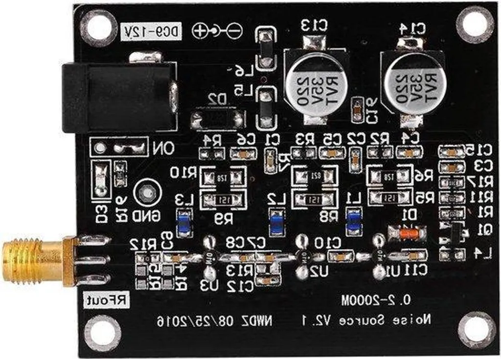 Module SMA de Détection de Bruit 1,5 GHz avec Alimentation Stable 12V