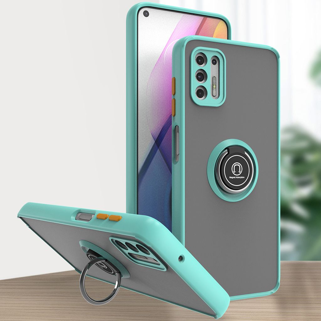 Moto G Stylus 2021 Hülle, Ring Halter Ständer Matte Produktbild 