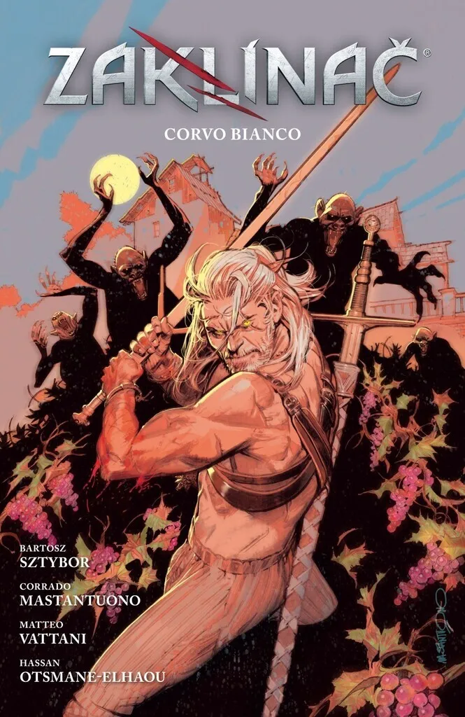 Bande Dessinée Witcher Corvo Bianco : Le Comics de Dark Fantasy CREW