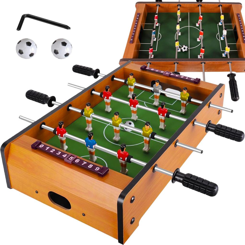 Kruzzel 21909 Stolný futbal 51 x 50 x 10 cm hnedá Obrázok produktu 
