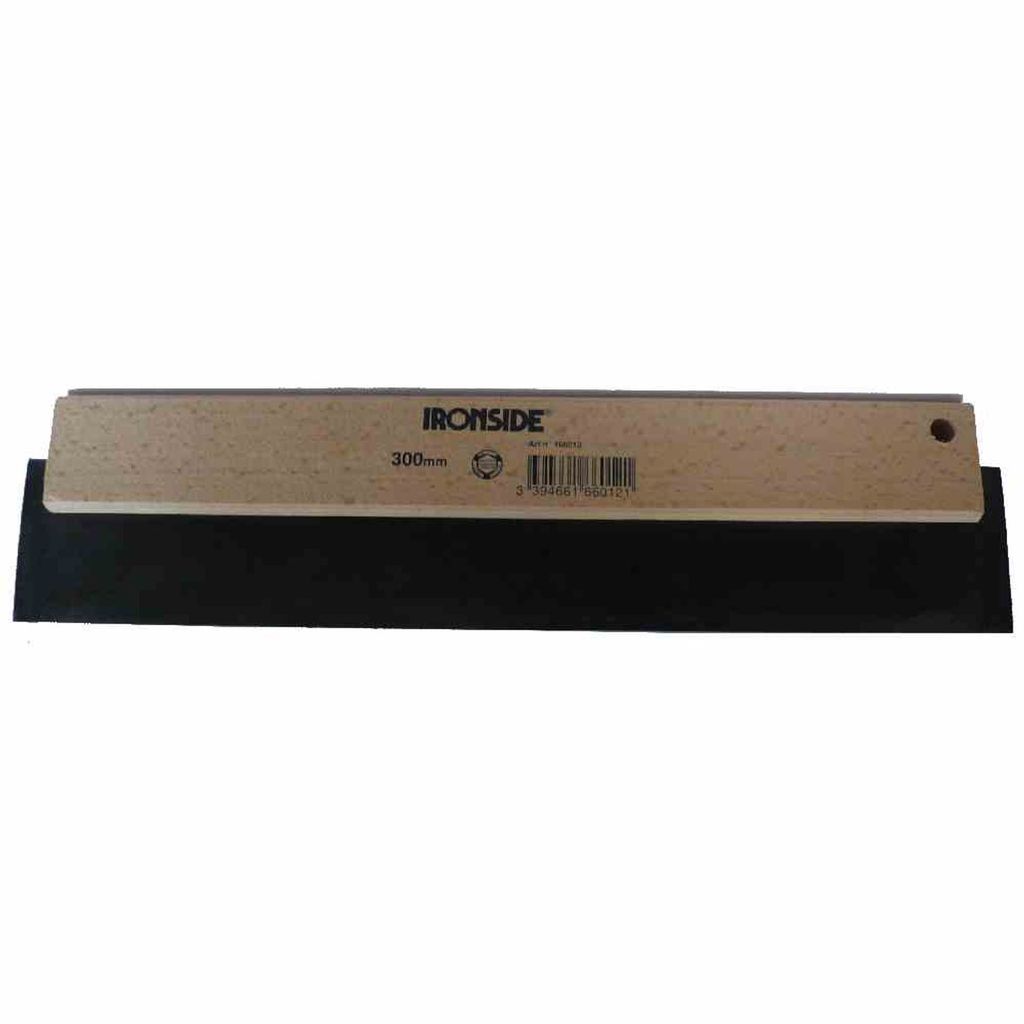Ironside 166-012 Fugengummi 300mm Holzgriff, schwarz/natur