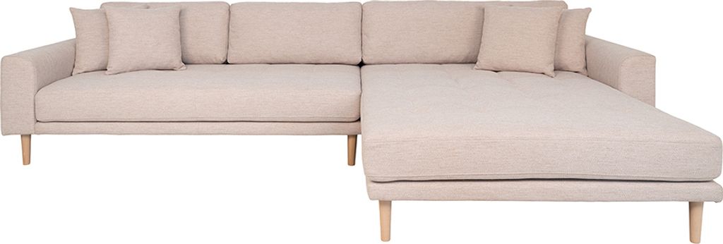 House Collection Ecksofa Milo Lounge Sofa Rechts Sand