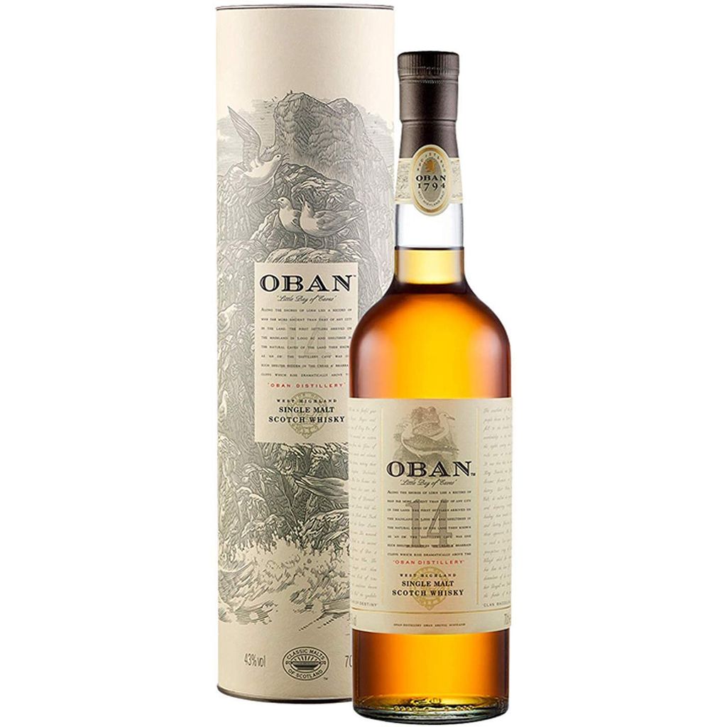 Oban 14 anni Highland Single Malt Scotch Whisky Scozia 700 Immagine del prodotto 