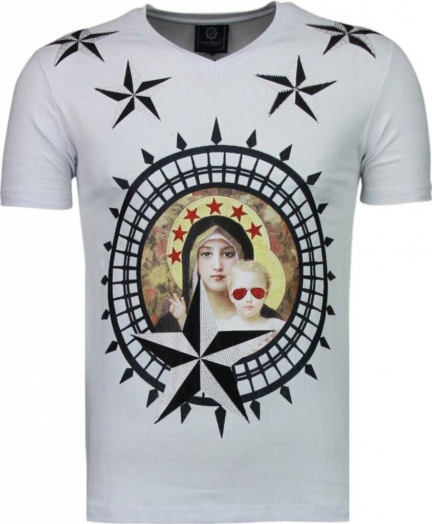Holy Mary Strass - XXL