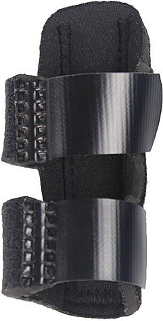 ASKSA Fingerschiene Fingerschutz Schnappfinger, verstellbarem Befestigungsgurt Fingerverband, Schwarz