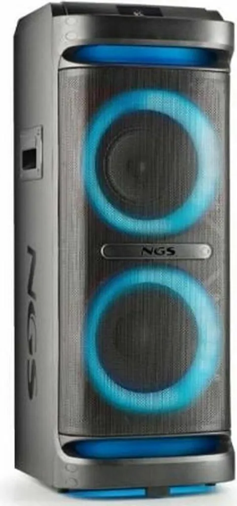 NGS Wild Space 2 Enceinte DJ Portable 400W Bluetooth 5.3 LED Noire