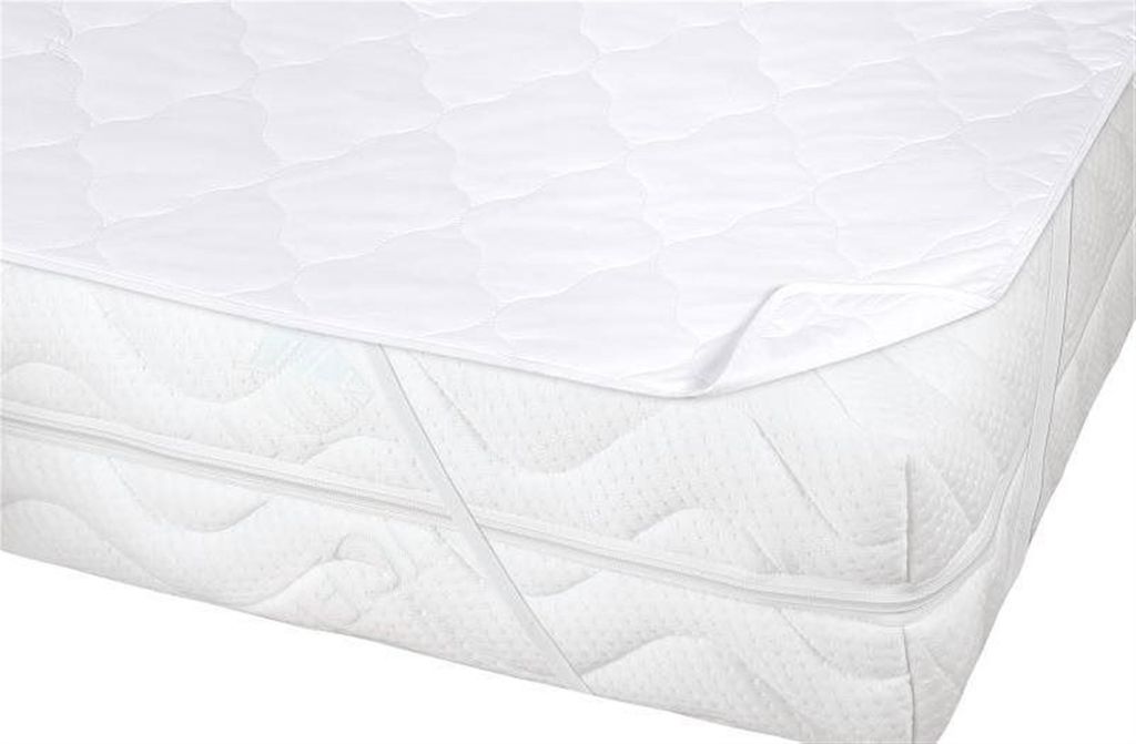BELLATEX Matratzenschoner BELLA LUX, 140 × 200 cm, weiß