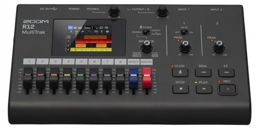 Studio multipiste Zoom R12 compact avec interface tactile et effets pro - 18