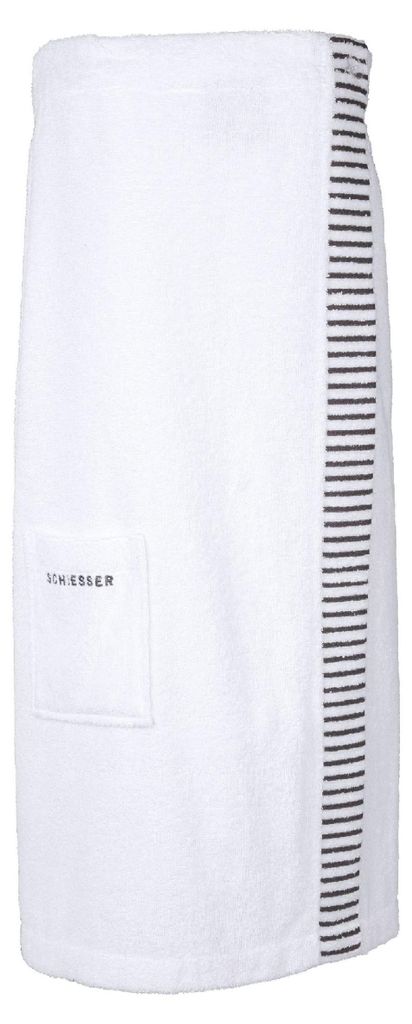 Schiesser Schiesser Home Saunakilt Damen weiss Stück Gr. Produktbild 