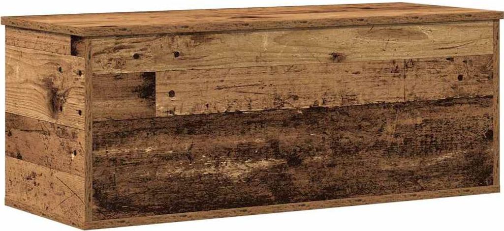 Aufbewahrungsbox Altholz 90 x 35 x 35 cm Holzwerkstoff