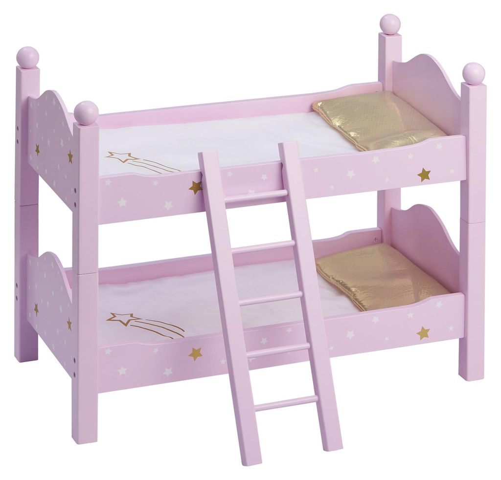 Olivia's Little World 18 Puppenetagenbett aus Holz - Produktbild 