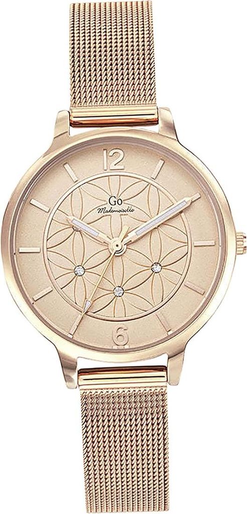Girl Only Edelstahl Damen Uhr Analog Quarzuhr Armband rosegold D2UGO695595