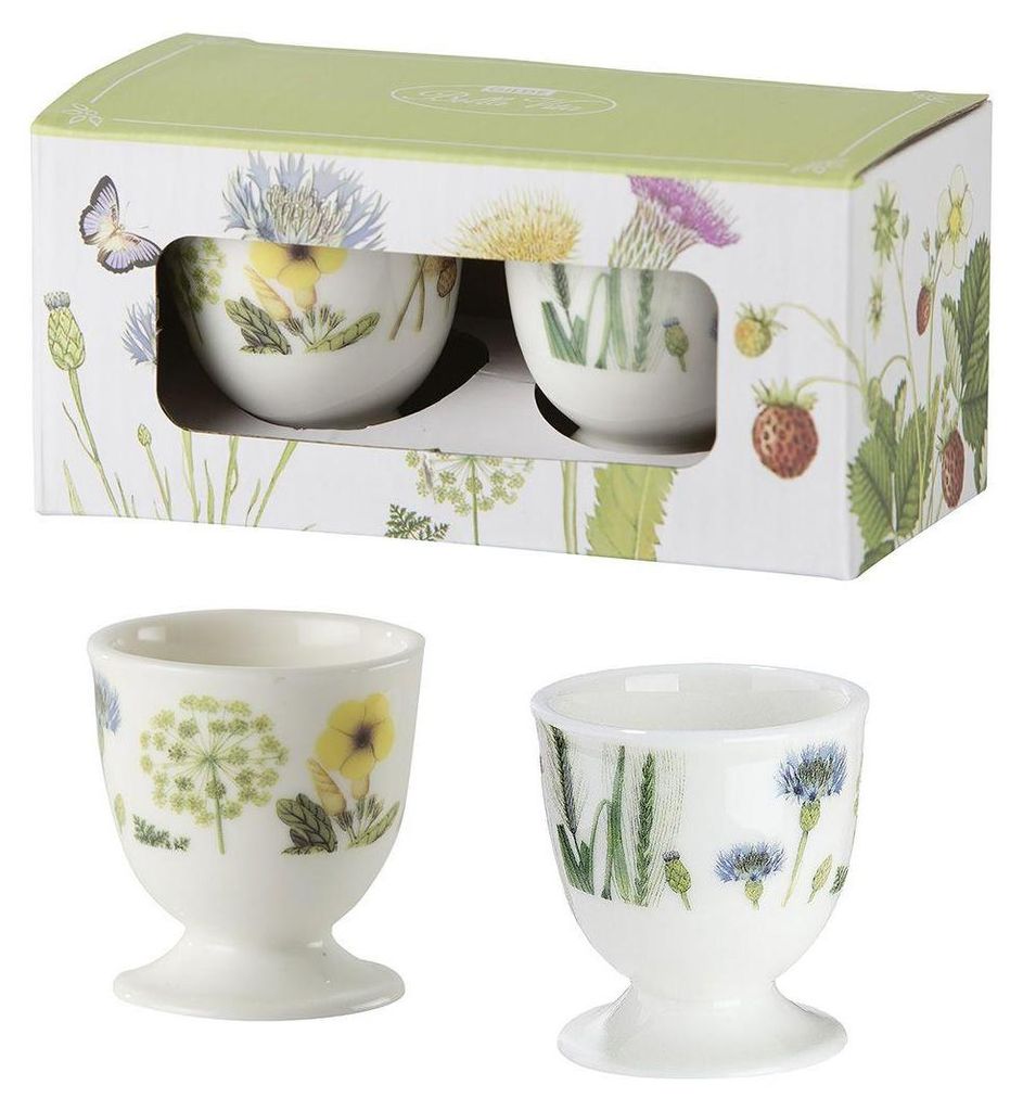 Porzellan-Set - Gilde 2 Eierbecher Wild Flowers - Geschirr Produktbild 