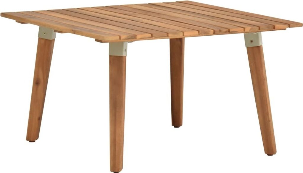 Garten-Couchtisch 60x60x36 cm Massivholz Akazie