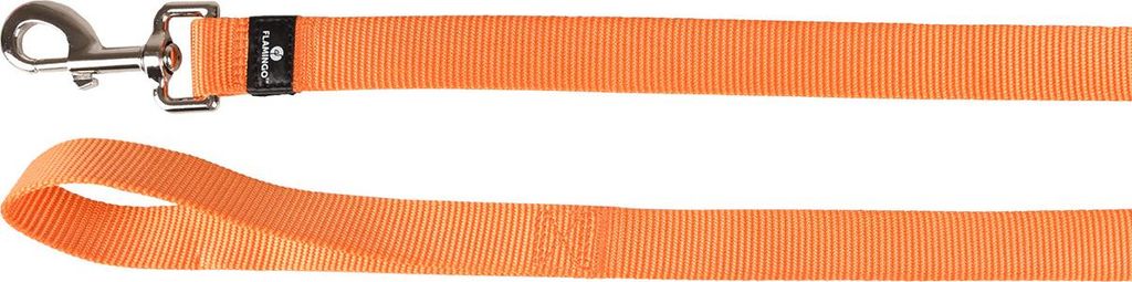 Flamingo Leine Ziggi orange, Maße: 130 cm / 25 mm