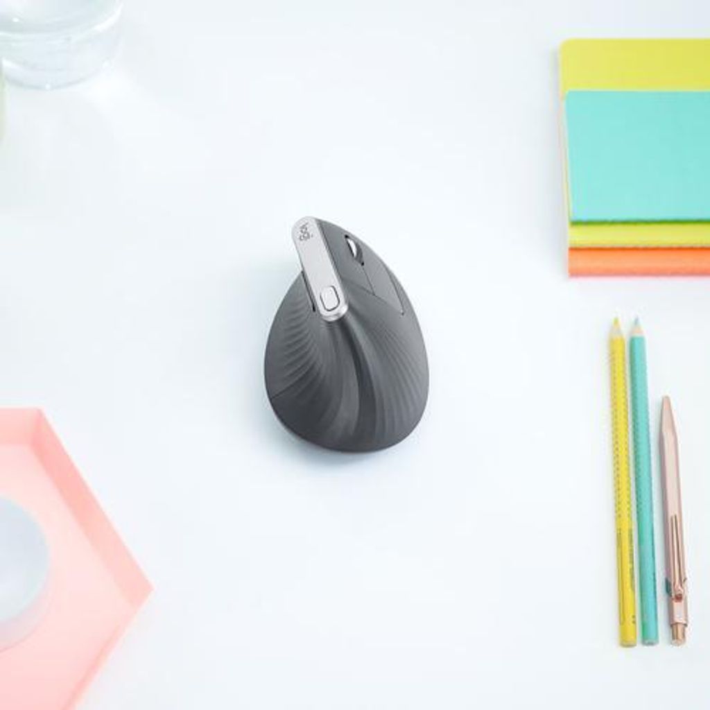 Logitech Wireless Mouse MX Vertical ergonomisch black Obrázok produktu 20