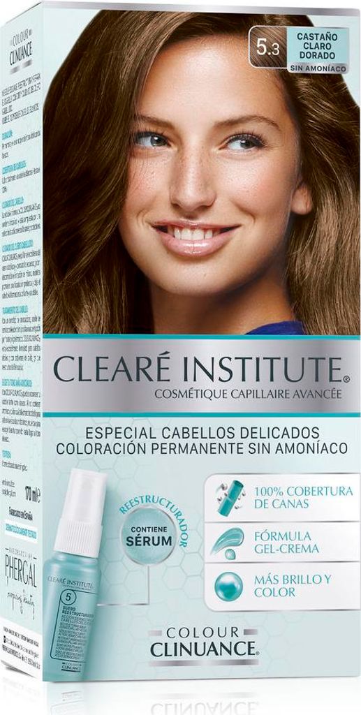ClearÉ institute COLOUR CLINUANCE zartes Haar #5.3 helles Produktbild 