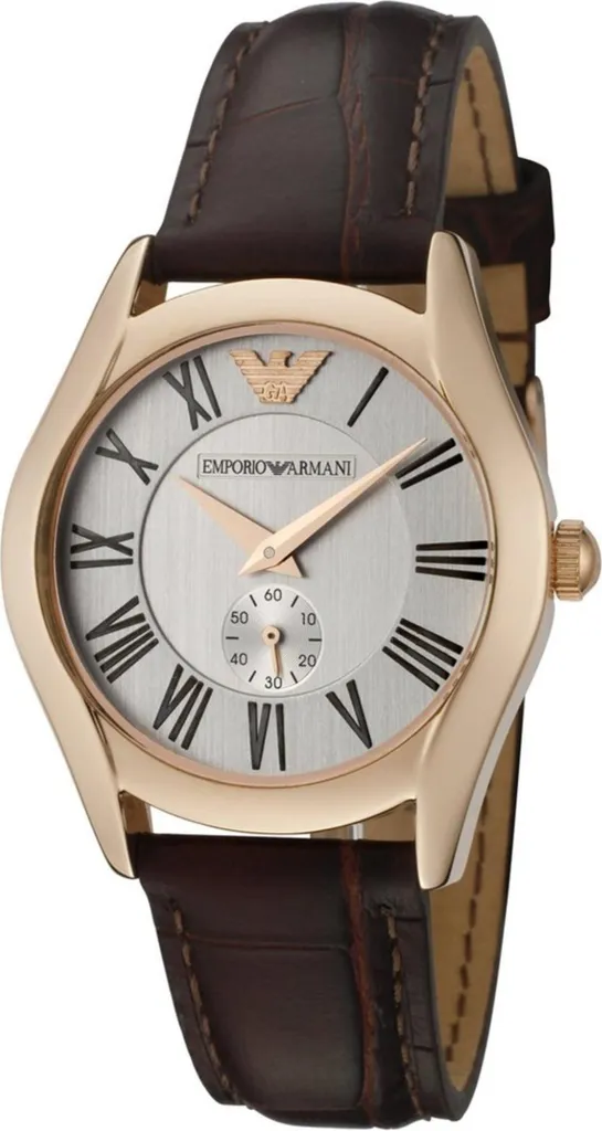 Montre homme Armani AR0678 en métal argenté pour un style chic et sobre