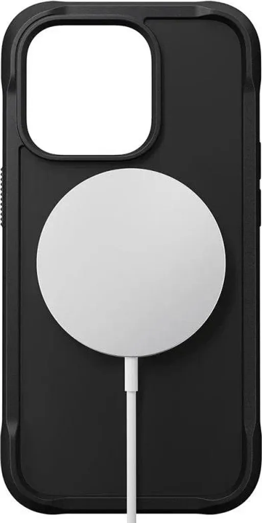 Coque Nomad Modern Case iPhone 14 noire en cuir Horween véritable - 14