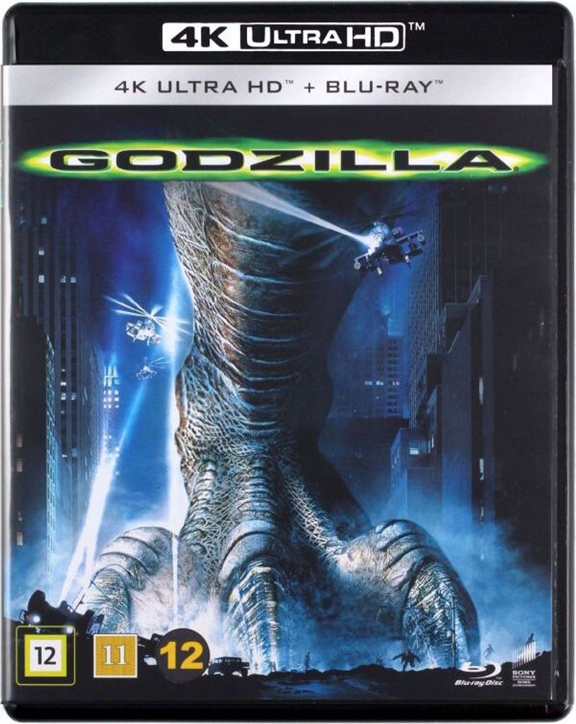 Sony Pictures Godzilla, Film, Blu-ray, PG-13, Farbig, 4K Ultra HD, Erwachsene