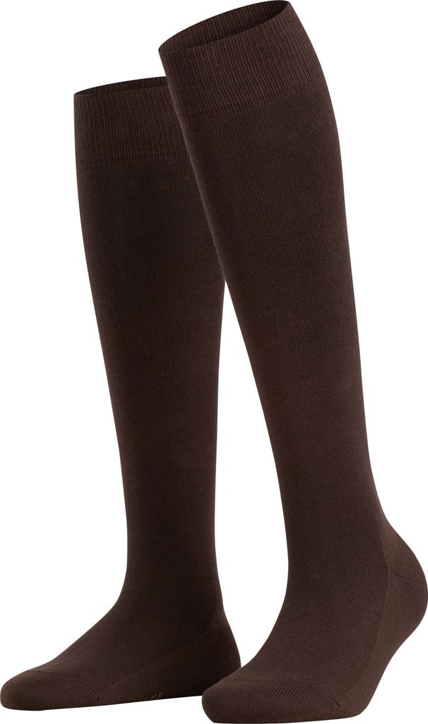 FALKE Family Kniestrümpfe Damen dark brown 39-42