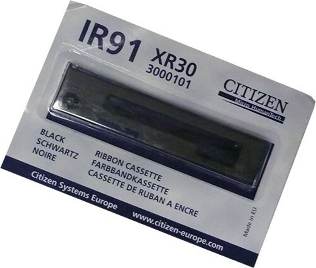 Original-Farbband CITIZEN IR91, schwarz Zdjęcie produktu 