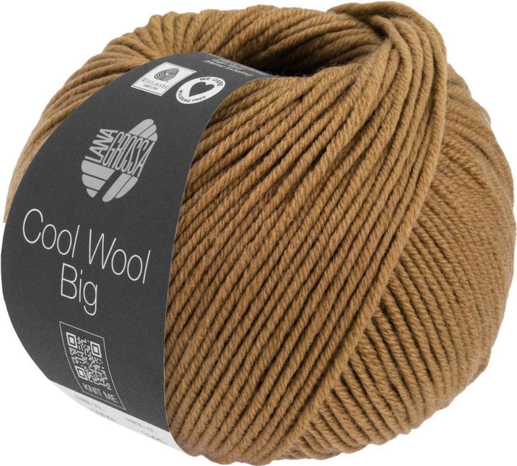 Lana Grossa - Cool Wool Big Melange 1623 karamell meliert Produktbild 
