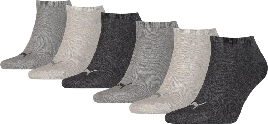 PUMA Uni Sneaker-Socken, 6er Pack - ECOM, Damen, Herren, Produktbild 
