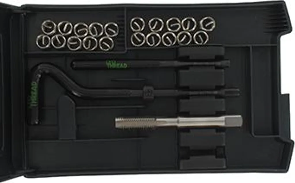 Douille de réparation M6 x 1,00 pour filetages avec inserts et outils