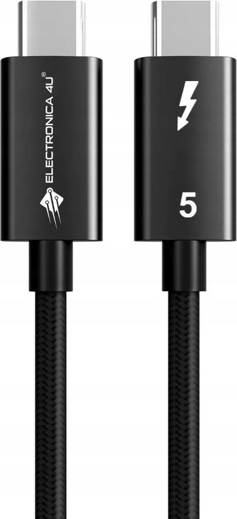 Thunderbolt 5 Cable 80Gbps 240W 0.5m - High Speed USB-C Pro