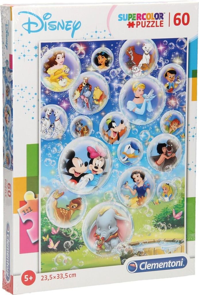 Clementoni 60Teiliges Puzzle Disney Klassisch 26049 X6 Produktbild 