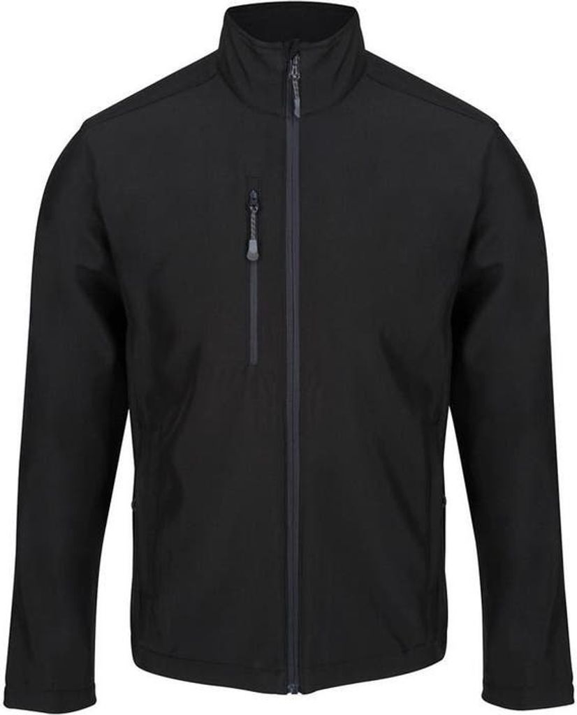 Regatta Professional Herren Honestly Made Recycled Soft Shell Jacke PC4053 (XL) (Schwarz)