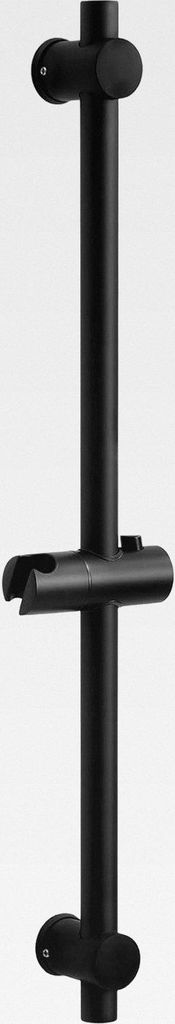 Duschstange 66cm Edelstahl Duschstange mit Duschkopfhalter und Variable Wandbefestigungen Dusche Brausestange 360°Drehbar und Verstellbar für Var...