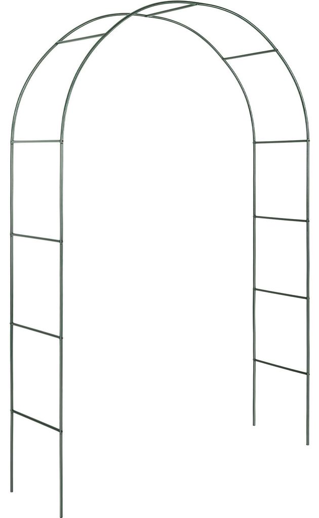 tectake® Rosenbogen aus Stahl 140 x 40 x 240 cm Produktbild 