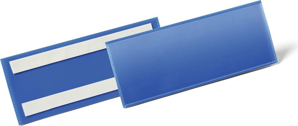 DURABLE Etikettentaschen selbstklebend 1/2 A5 quer, Produktbild 