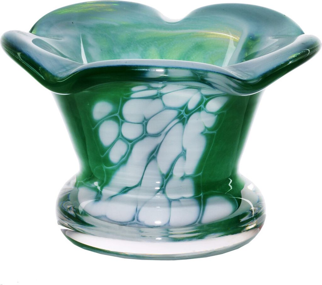 Kerzenhalter "Stiller" (10,5cm), grün