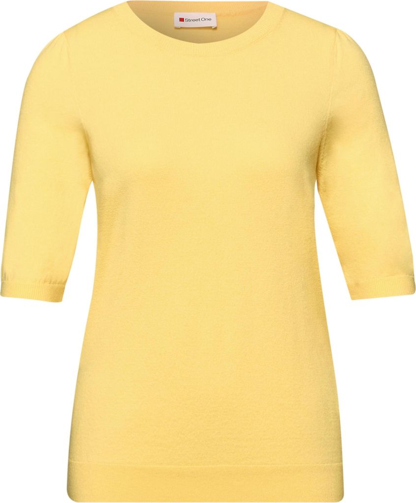 Street One Kurzarm-Pullover 'Pullover in Unifarbe', Produktbild 