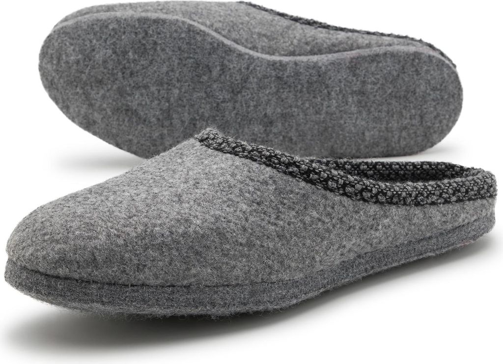 PANTOFFELMANN Filzpantoffeln Filzsohle Herren Damen Produktbild 