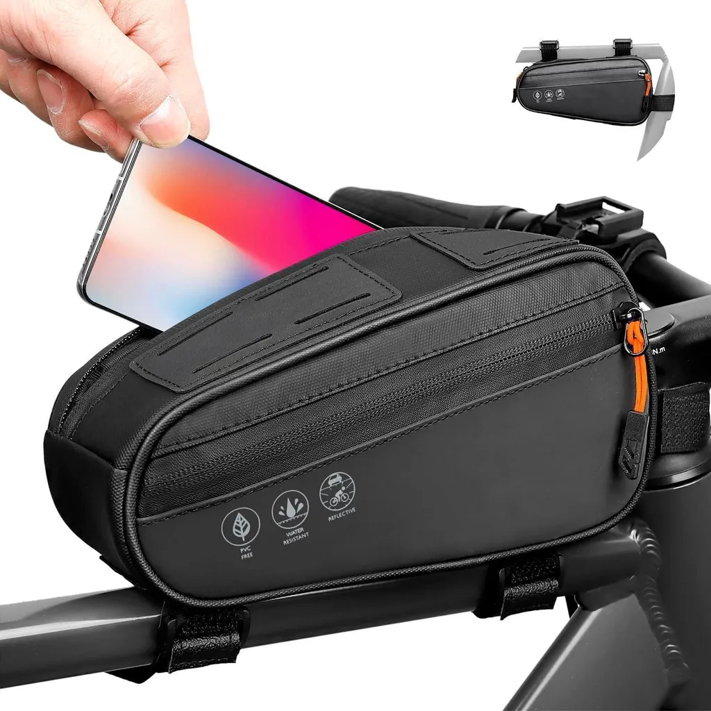 Sacoche Vélo Étanche Anti-Pluie 1.2L : Protégez vos Objets au Sec Facile