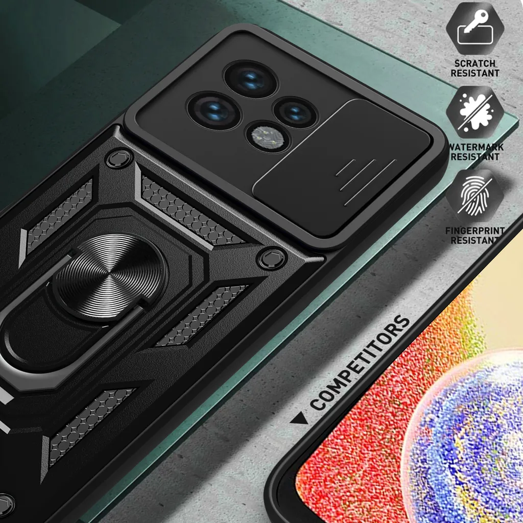 Cover Motorola Edge 40 Pro Professionale - Protezione Camera e Supporto - 5