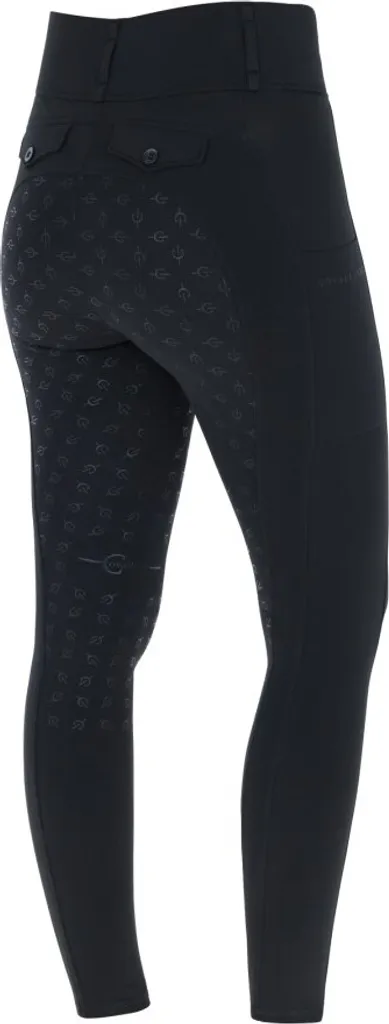 Legging d'Équitation Hiver Covalliero Noir - Confort et Grip Taille 44/46 H/W 24 - 3