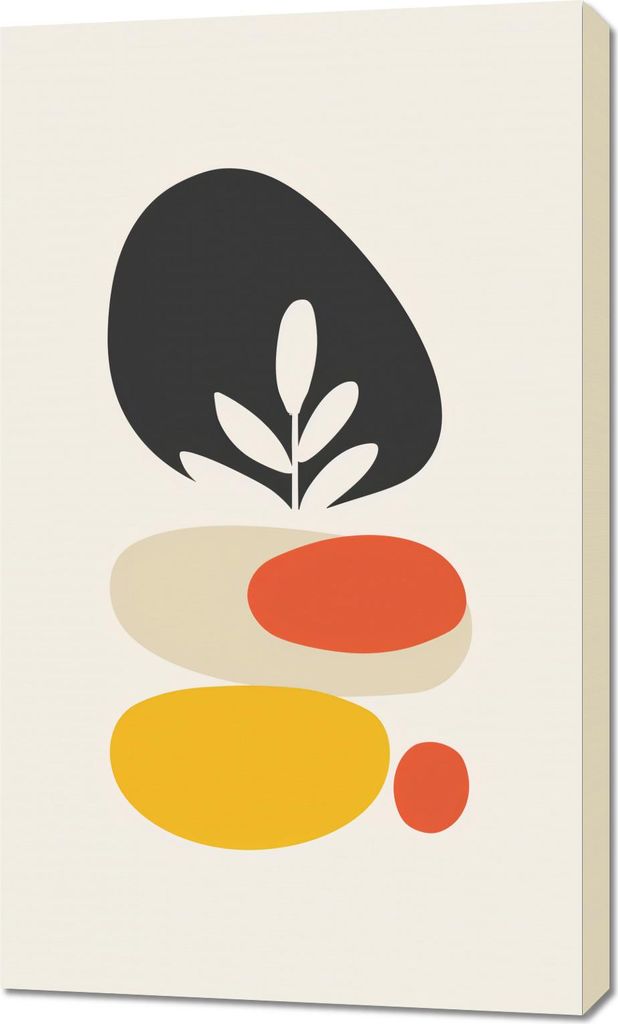 Bild 60x100cm Botanische Einheit