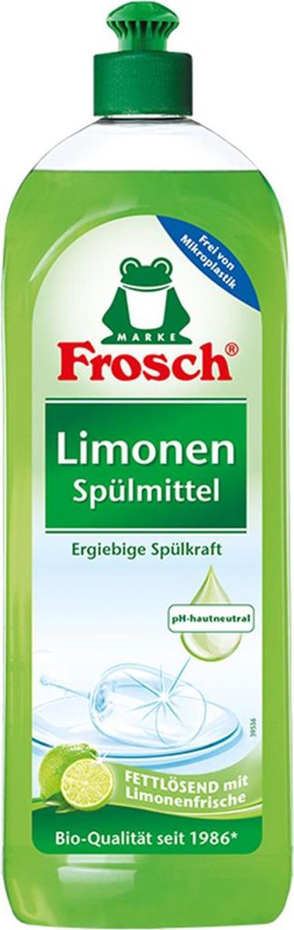 Frosch Spülmittel 750 ml mit fettlösenden Limonen- Produktbild 