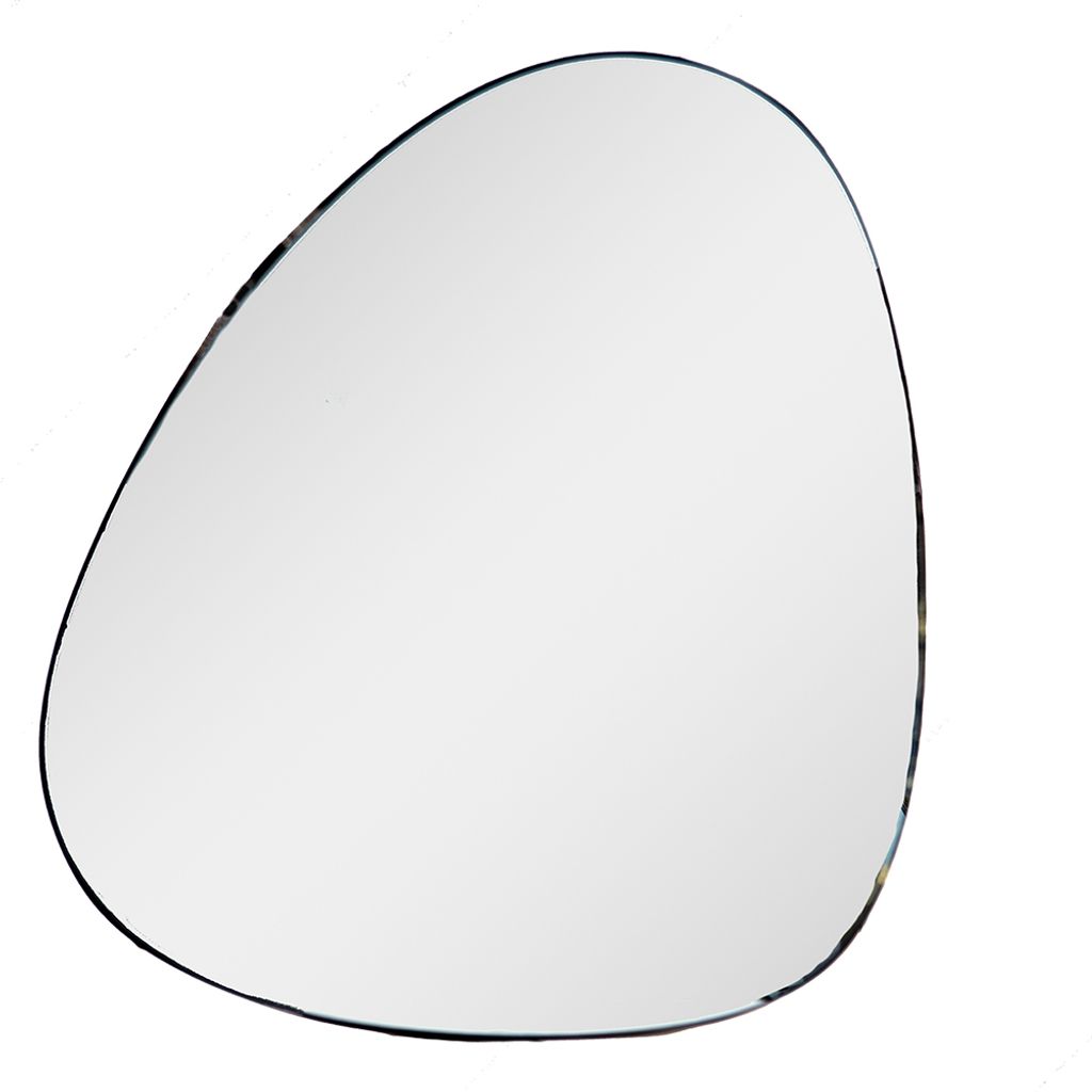 Clayre & Eef Spiegel 50x60 cm Schwarz Metall