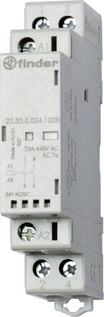 Relais Finder 22.32.0.024.4520 Solution Commutation 24V Sans Vibration