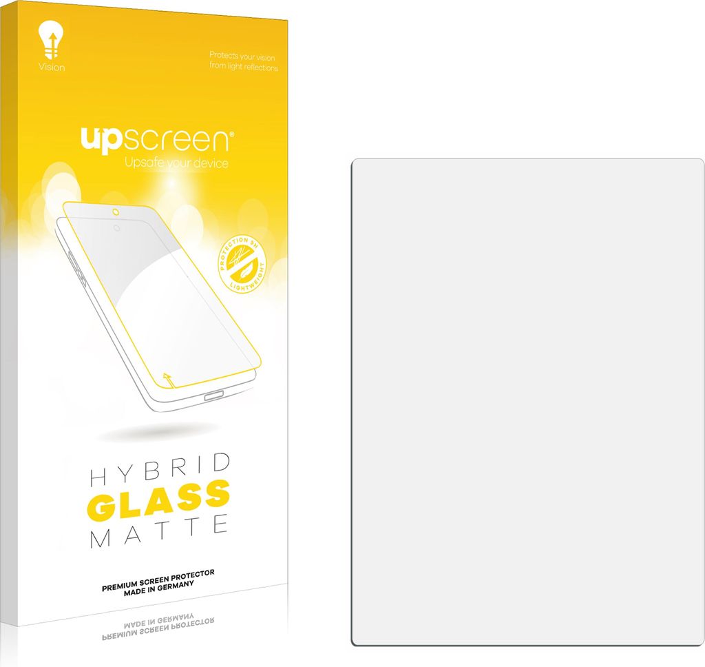 upscreen Entspiegelungs Schutzglas für Standardgrößen mit 3,48 Zoll (51.1 x 71.1 mm, 3:2) Schutzfolie Panzer Folie Glas Display Schutz matt