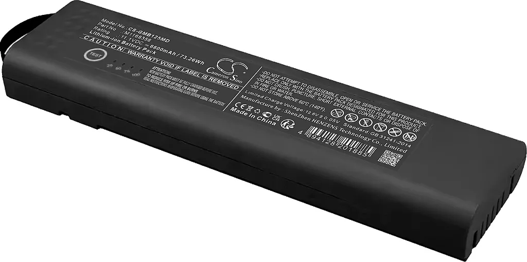 Batterie de secours pour Moniteur Patient GE B105 B125 - Mobilité OK